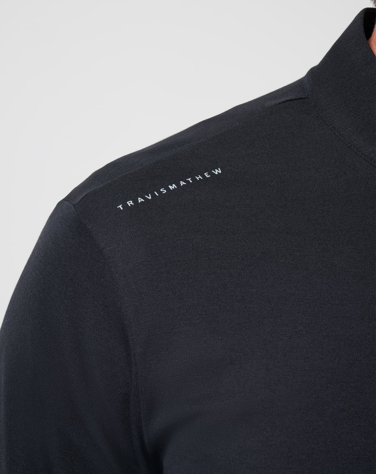 TravisMathew | New York Mets Time To Tailgate Quarter Zip - Black