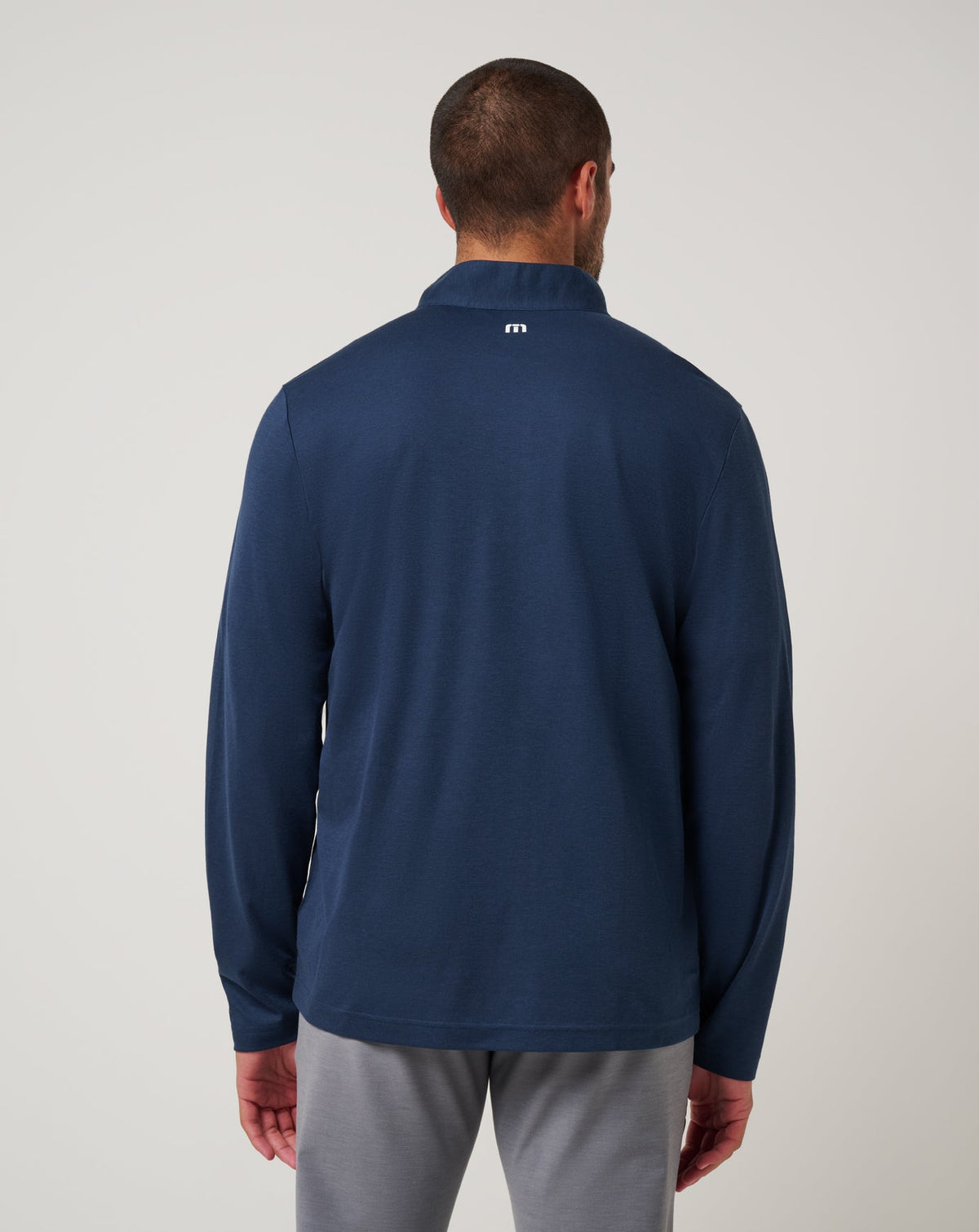 TravisMathew | Los Angeles Angels Time To Tailgate Quarter Zip - Navy