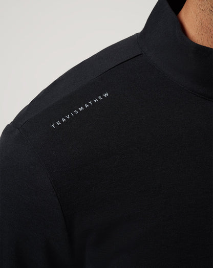TravisMathew | Pittsburgh Pirates Time To Tailgate Quarter Zip - Black