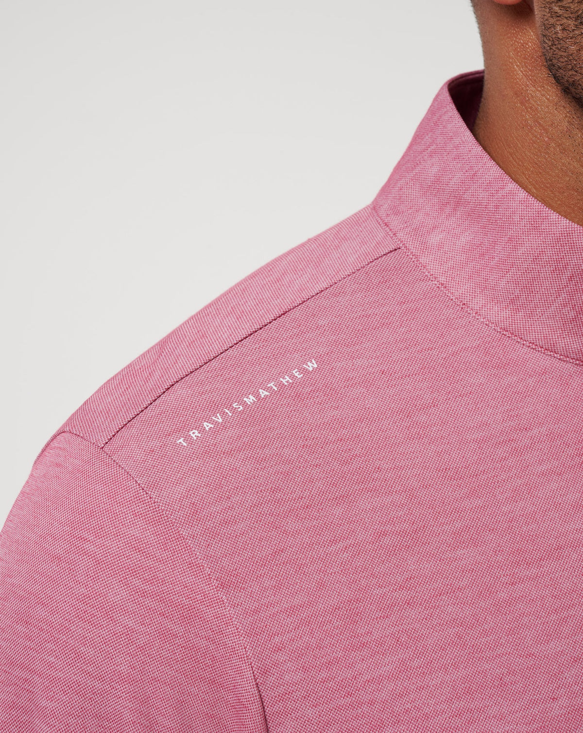 TravisMathew | Texas Rangers Time To Tailgate Quarter Zip - Heather Red