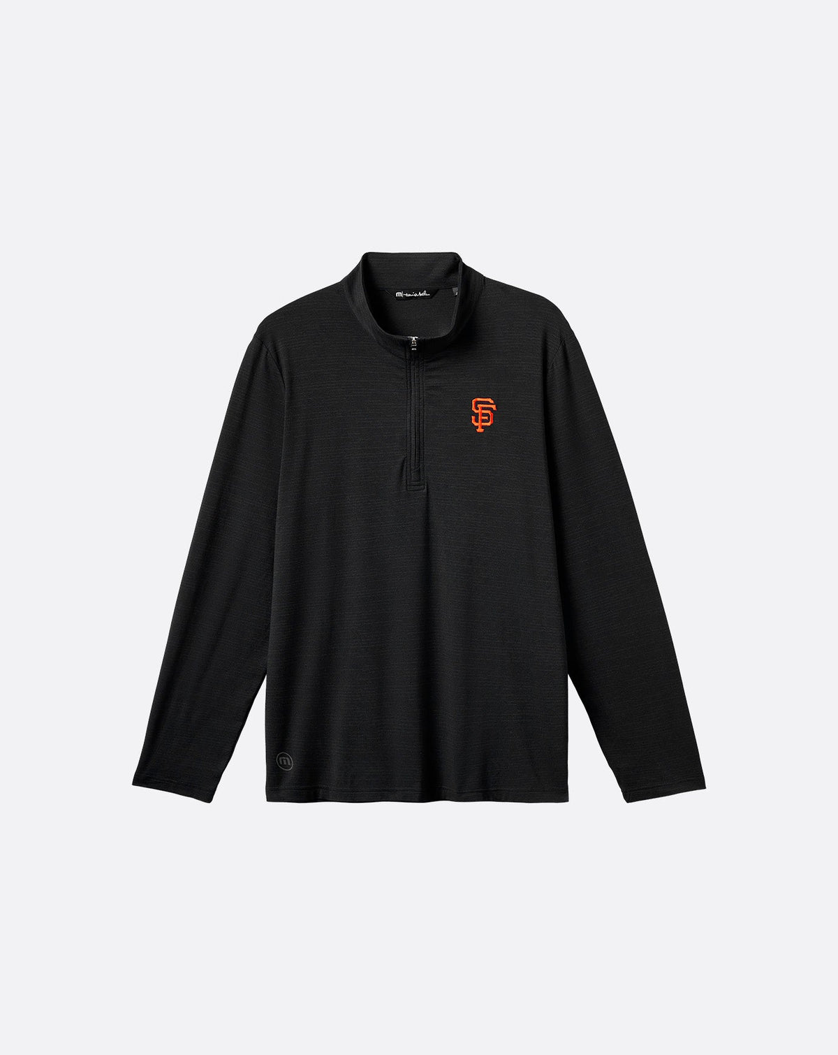 TravisMathew | San Francisco Giants The Heater Quarter Zip - Black