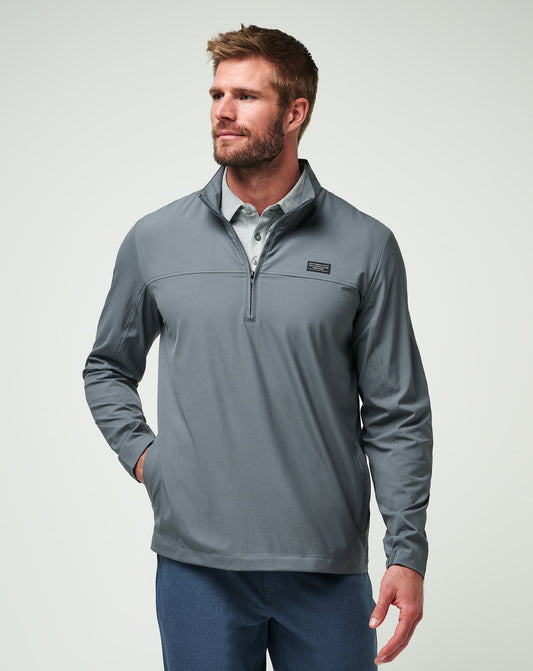 TravisMathew | Wanderlust Quarter Zip - Quiet Shade