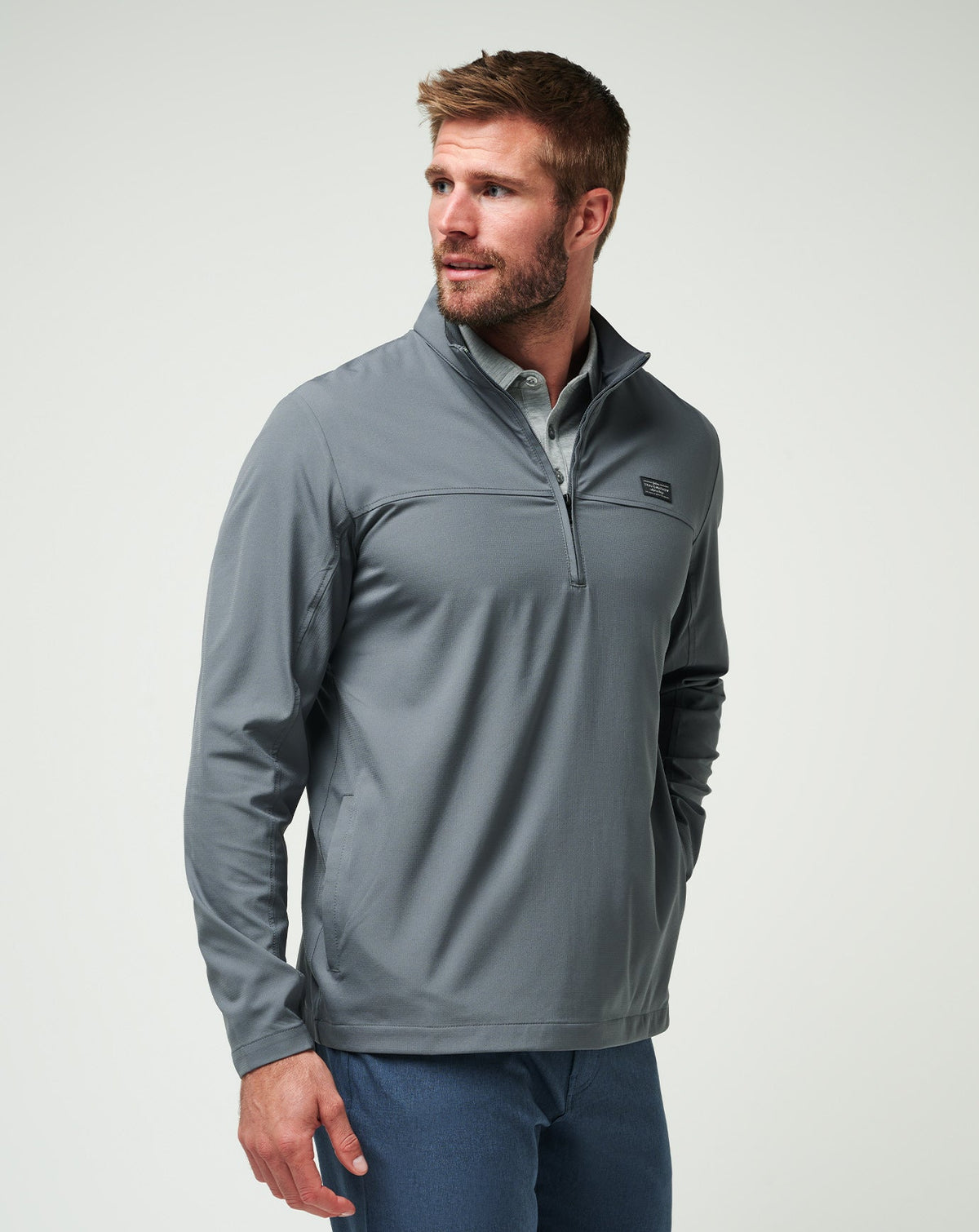 TravisMathew | Wanderlust Quarter Zip - Quiet Shade