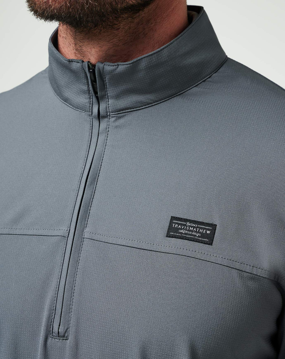 TravisMathew | Wanderlust Quarter Zip - Quiet Shade