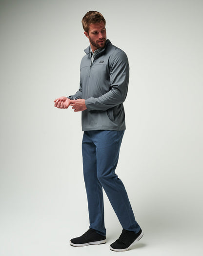 TravisMathew | Wanderlust Quarter Zip - Quiet Shade