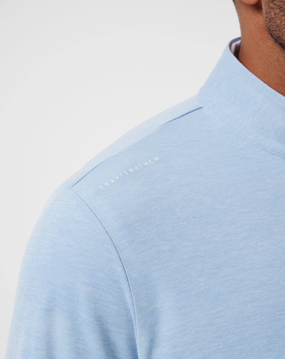 TravisMathew | Kansas City Roayals Time To Tailgate Quarter Zip - Heather Blue