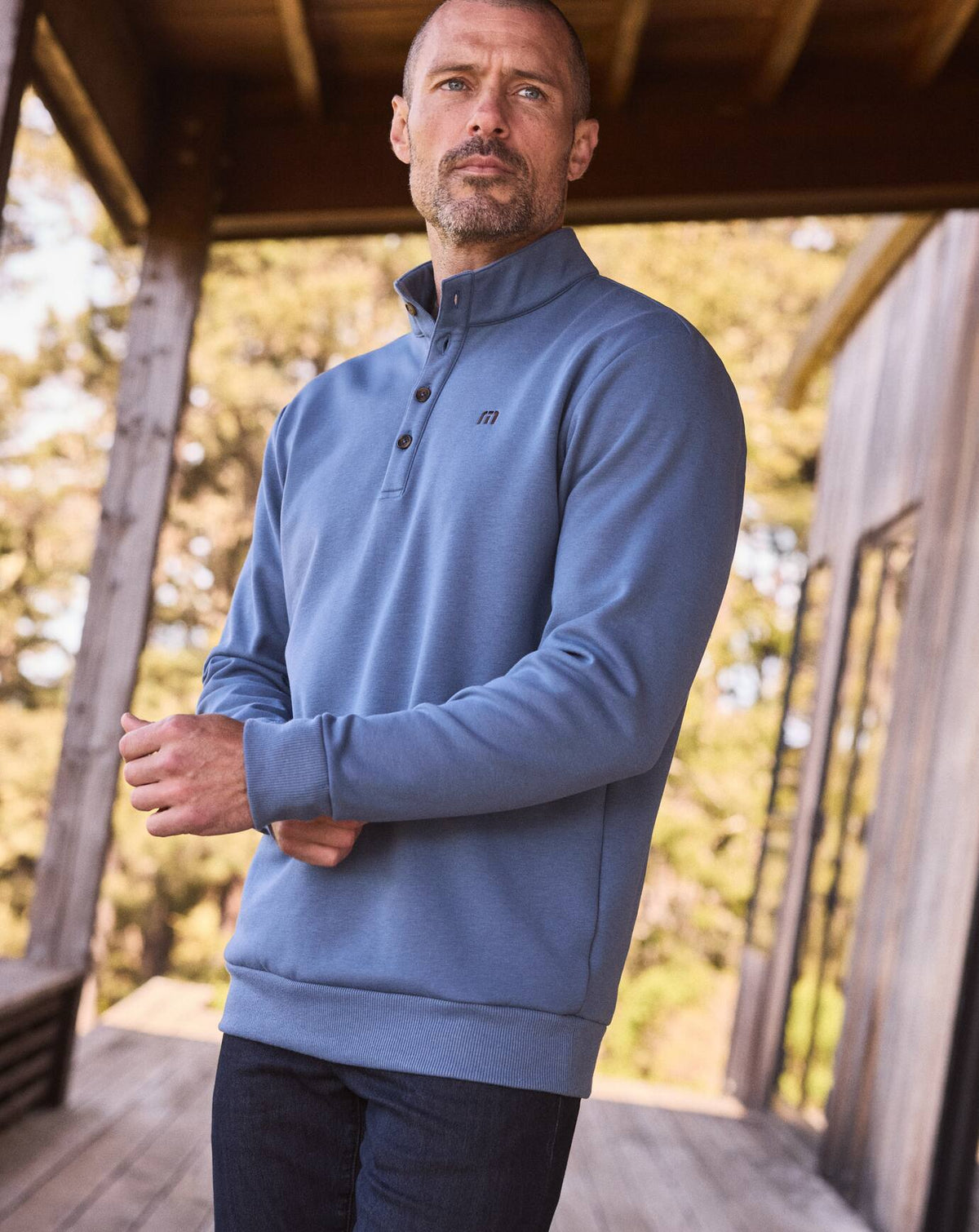 TravisMathew | All Day Cruise Quarter Zip - Bering Sea
