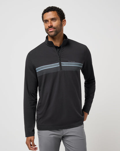 TravisMathew | Nautical Adventure Quarter Zip - Black
