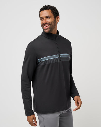 TravisMathew | Nautical Adventure Quarter Zip - Black