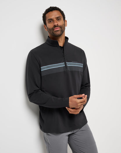 TravisMathew | Nautical Adventure Quarter Zip - Black