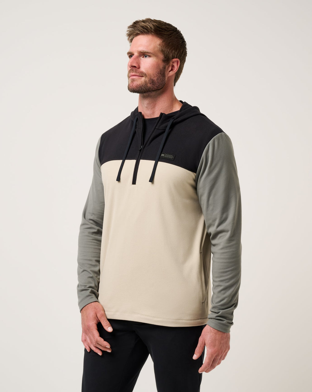 TravisMathew | Brrrr Season Quarter Zip - Black