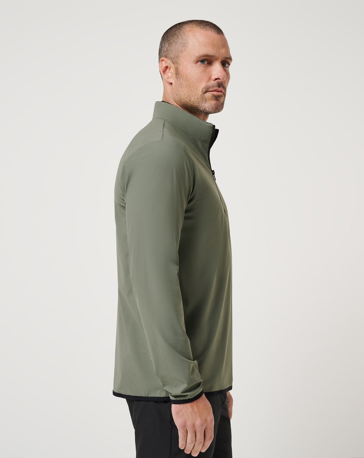 TravisMathew | Jeep Tour Quarter Zip - Dark Olive