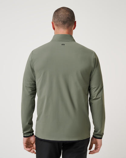 TravisMathew | Jeep Tour Quarter Zip - Dark Olive