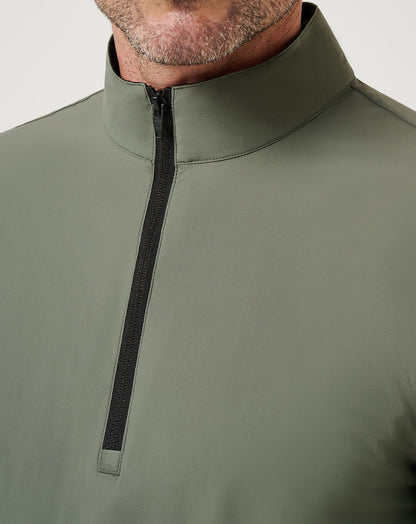 TravisMathew | Jeep Tour Quarter Zip - Dark Olive