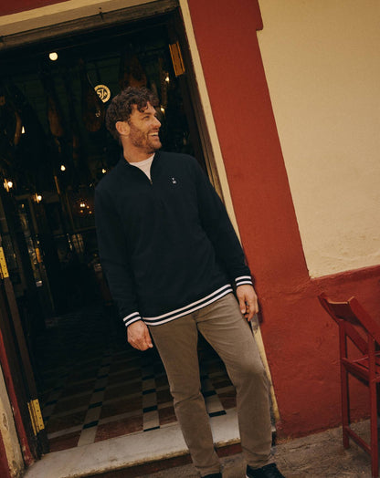 TravisMathew | Happier Hour Quarter Zip - Black
