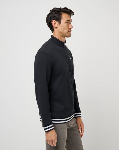 TravisMathew | Happier Hour Quarter Zip - Black