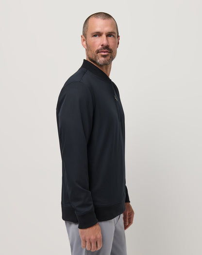 TravisMathew | Highway Men Quarter Zip - Black