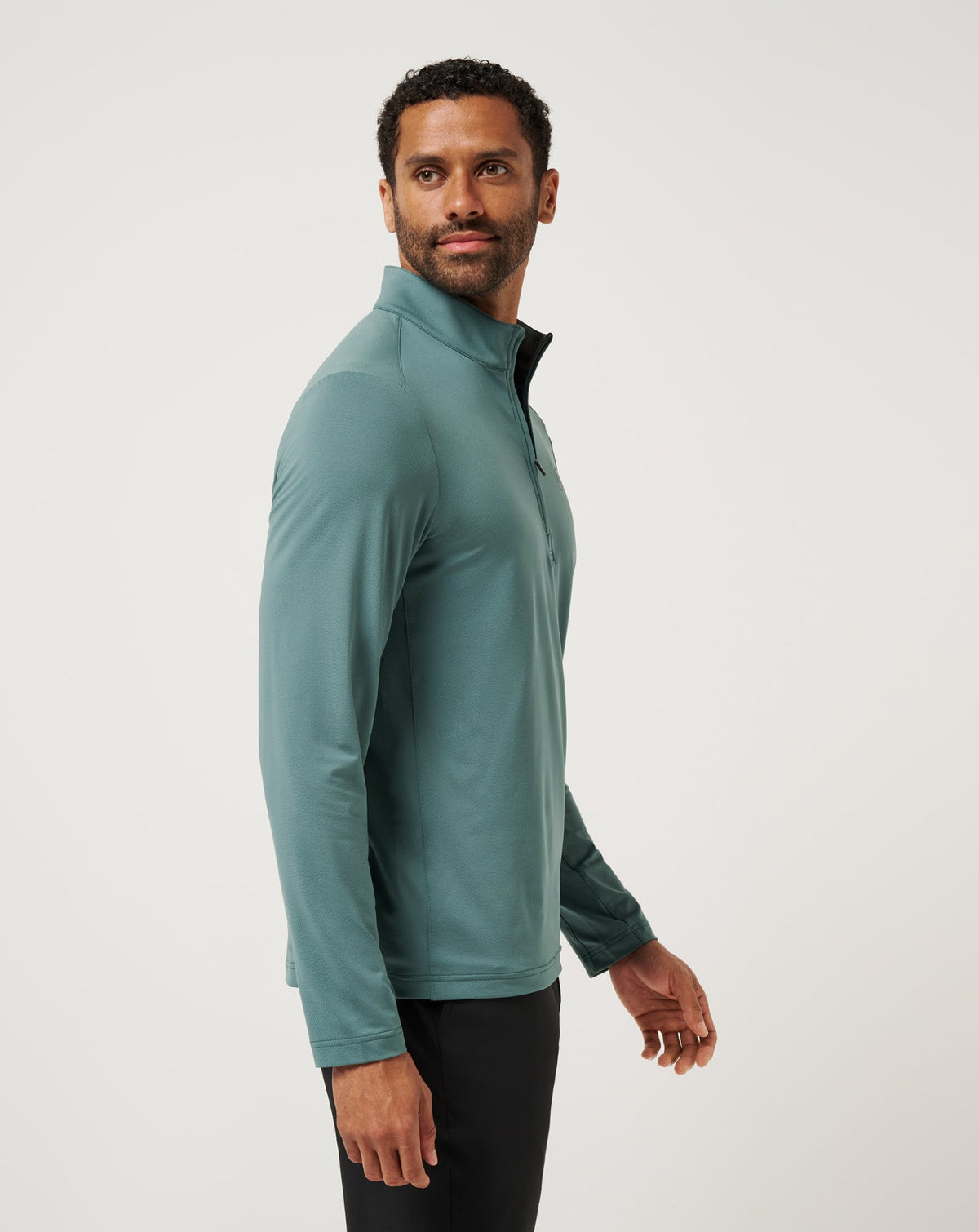 TravisMathew | Heater Pro Quarter Zip - Silver Pine