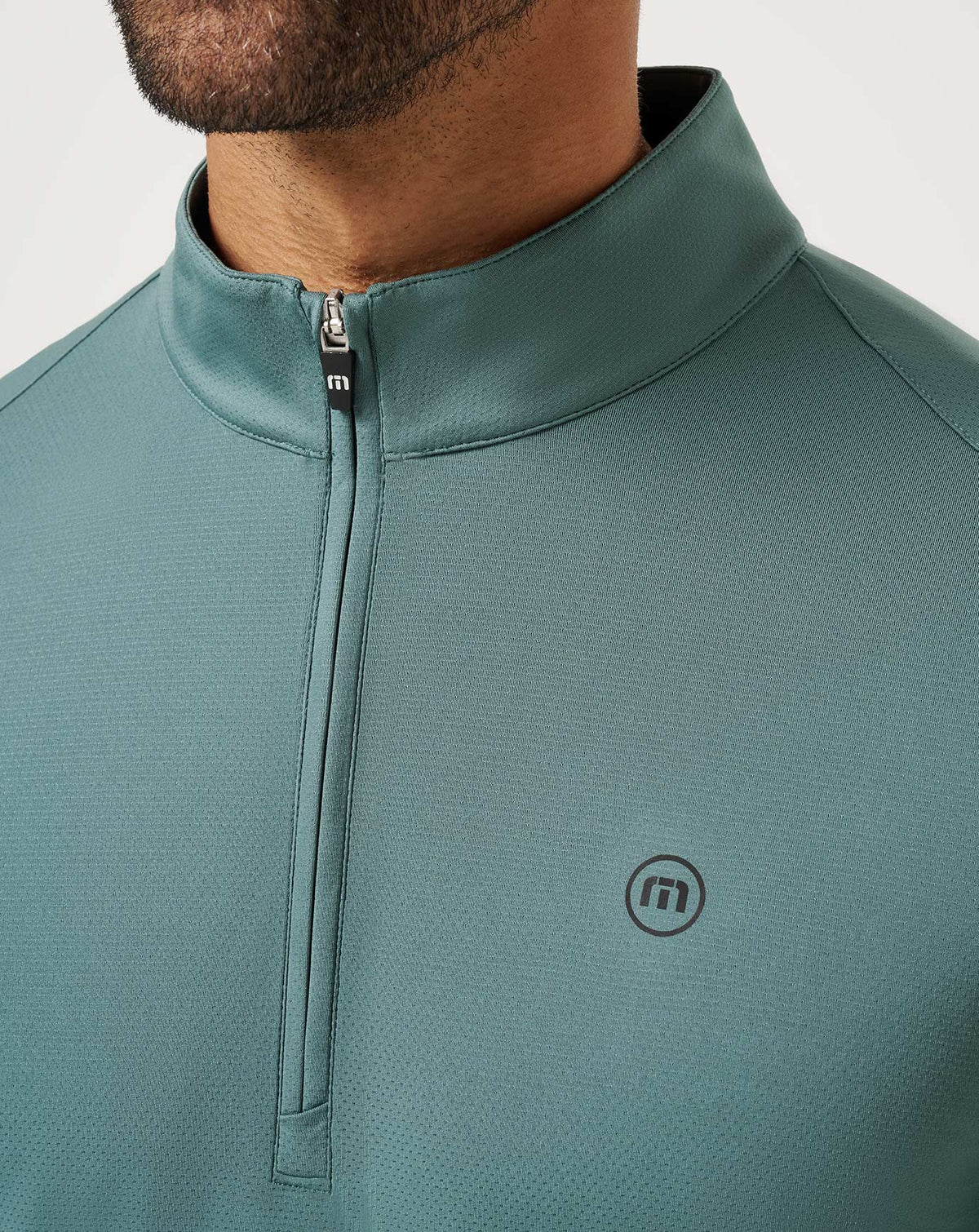 TravisMathew | Heater Pro Quarter Zip - Silver Pine