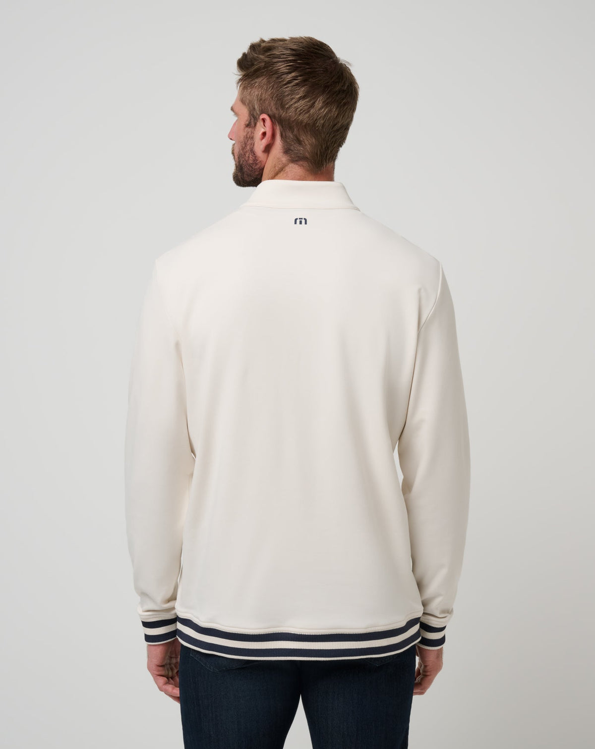 TravisMathew | Happier Hour Quarter Zip - Birch