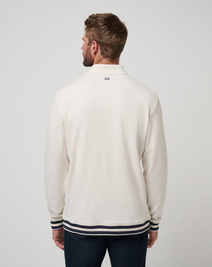 TravisMathew | Happier Hour Quarter Zip - Birch