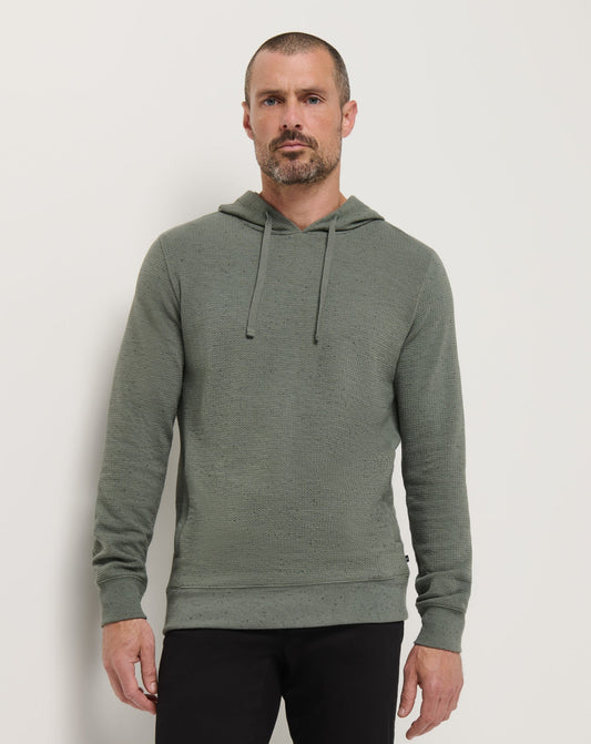 TravisMathew | Cloud Waffle Hoodie - Dark Olive