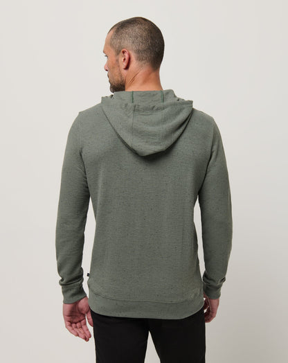 TravisMathew | Cloud Waffle Hoodie - Dark Olive