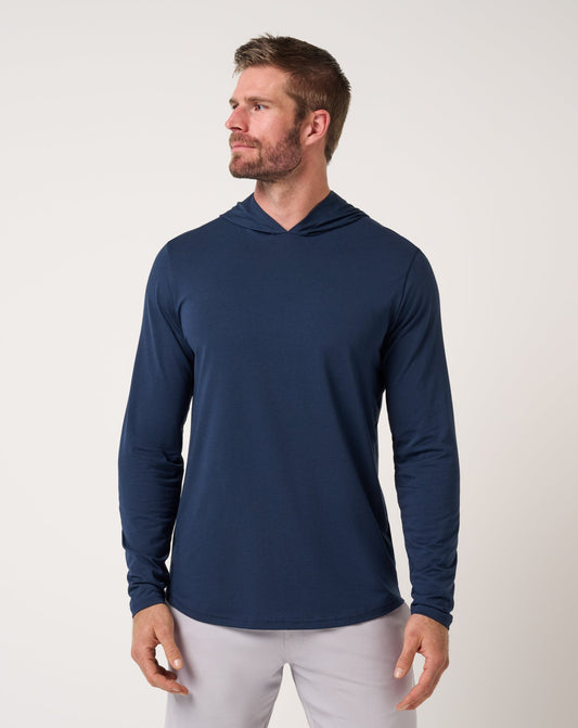 TravisMathew | Performance Jersey Hoodie - Total Eclipse
