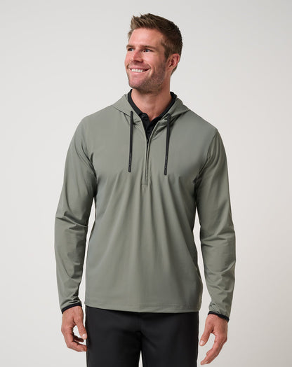 TravisMathew | Hero Hour Tech Hoodie - Dark Olive