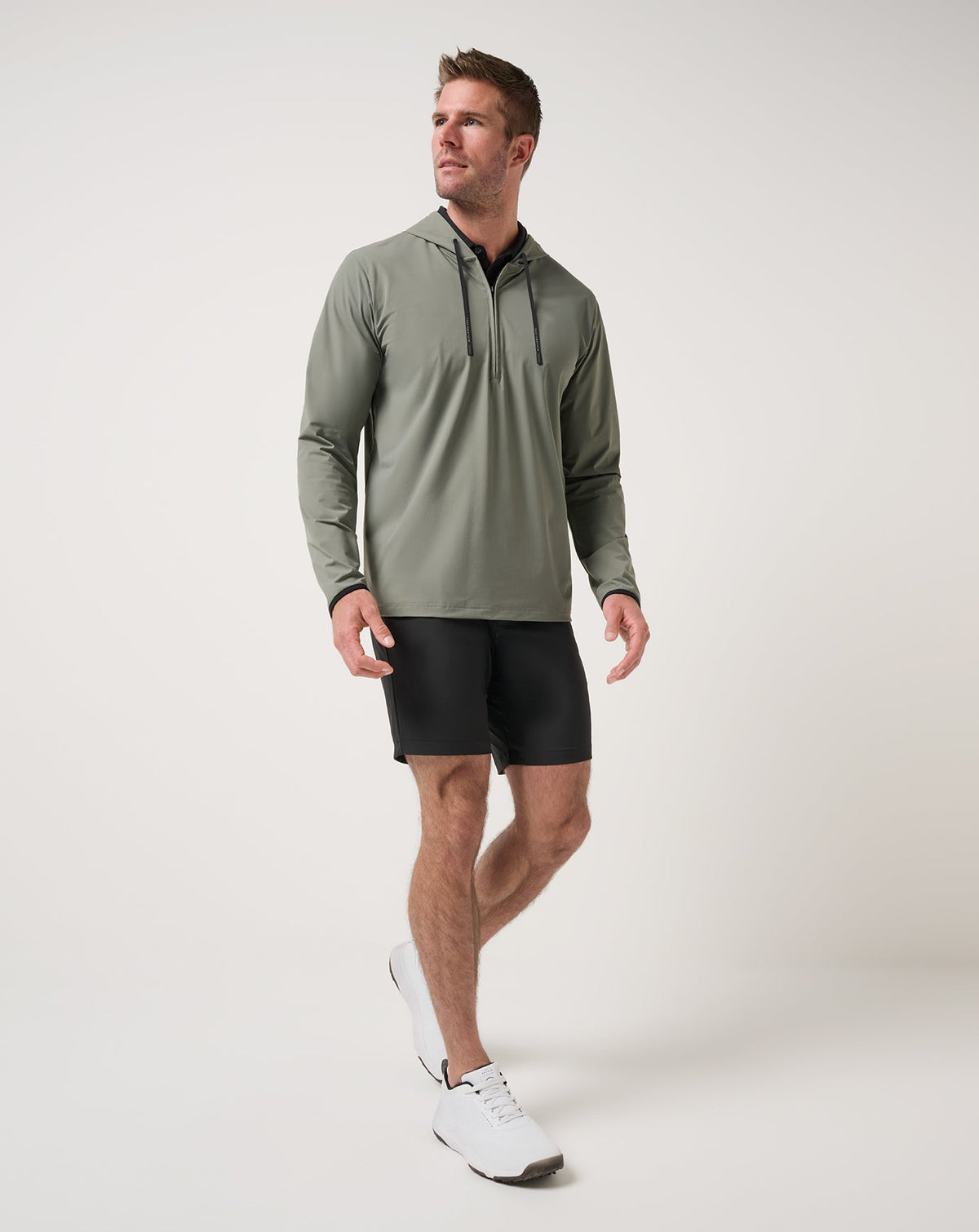 TravisMathew | Hero Hour Tech Hoodie - Dark Olive