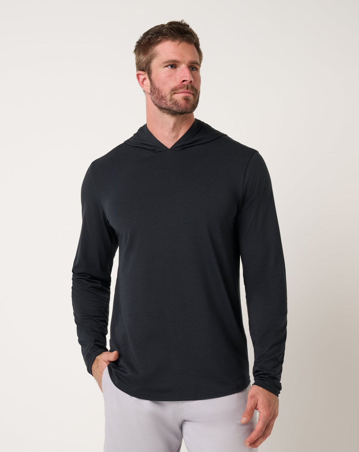TravisMathew | Performance Jersey Hoodie - Black