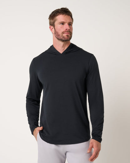 TravisMathew | Performance Jersey Hoodie - Black