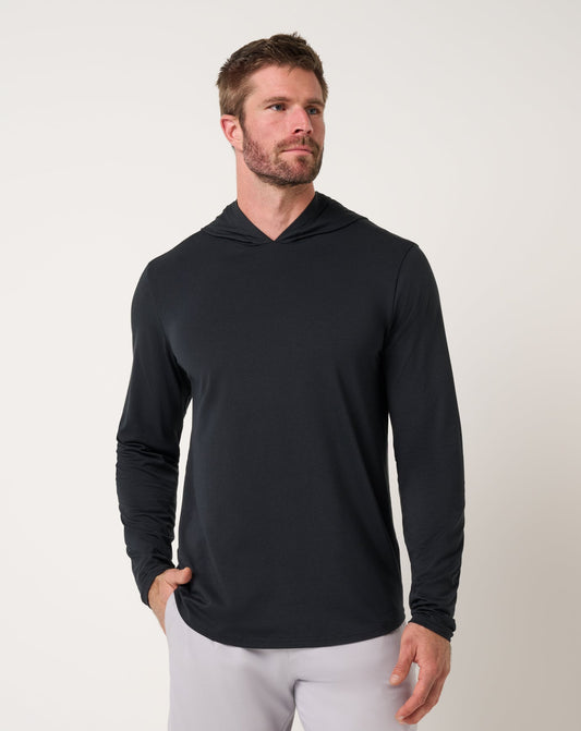 TravisMathew | Performance Jersey Hoodie - Black