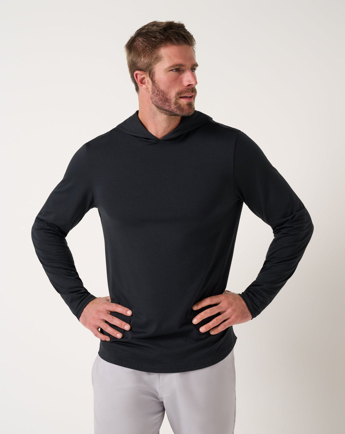 TravisMathew | Performance Jersey Hoodie - Black