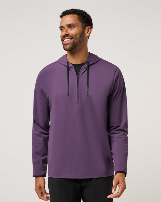 TravisMathew | Hero Hour Tech Hoodie - Purple Velvet