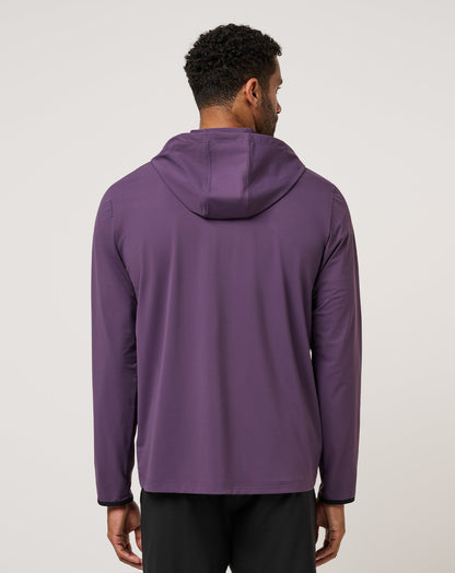 TravisMathew | Hero Hour Tech Hoodie - Purple Velvet