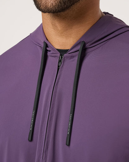 TravisMathew | Hero Hour Tech Hoodie - Purple Velvet
