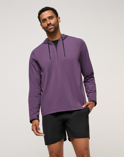 TravisMathew | Hero Hour Tech Hoodie - Purple Velvet