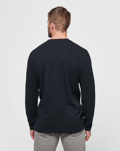 TravisMathew | Cloud Waffle Crew - Black