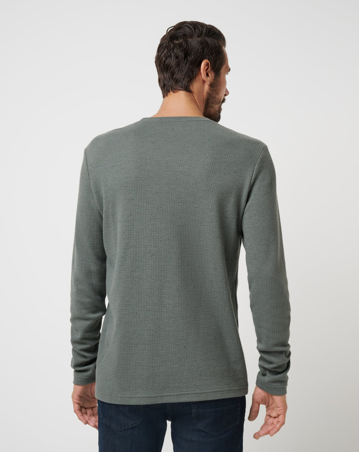 TravisMathew | Cloud Waffle Crew - Dark Olive