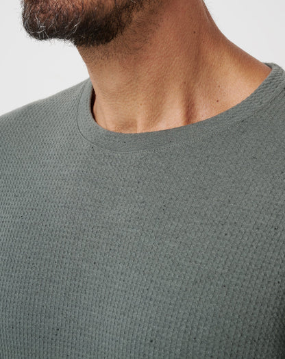 TravisMathew | Cloud Waffle Crew - Dark Olive