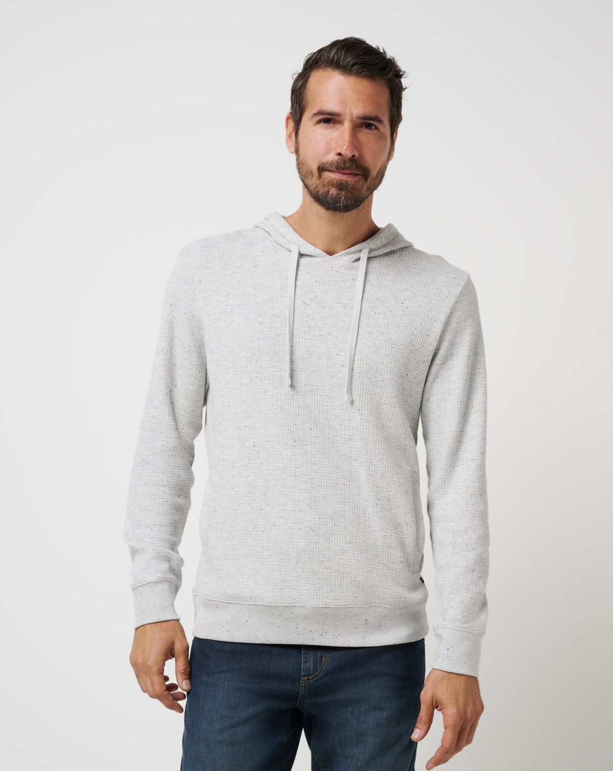 TravisMathew | Cloud Waffle Hoodie - Light Grey