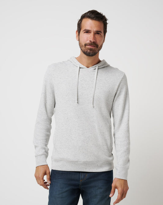 TravisMathew | Cloud Waffle Hoodie - Light Grey