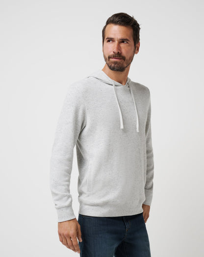 TravisMathew | Cloud Waffle Hoodie - Light Grey