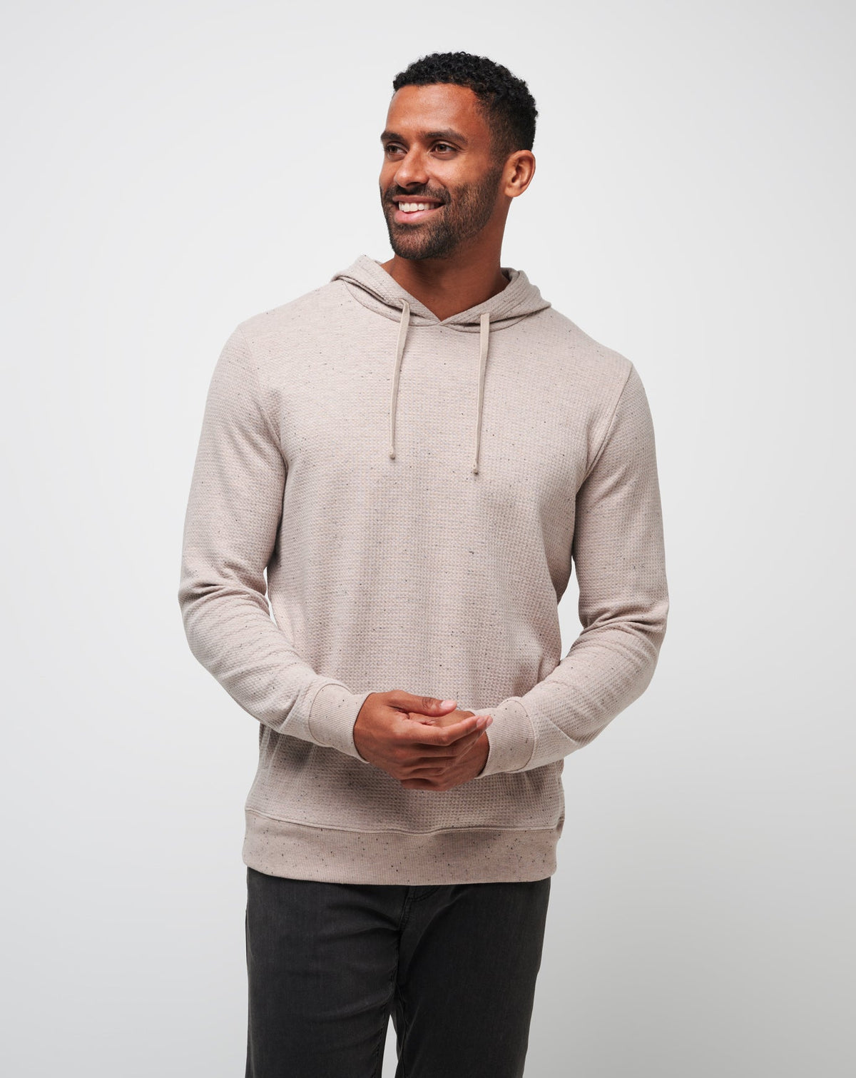 TravisMathew | Cloud Waffle Hoodie - Oxford Tan