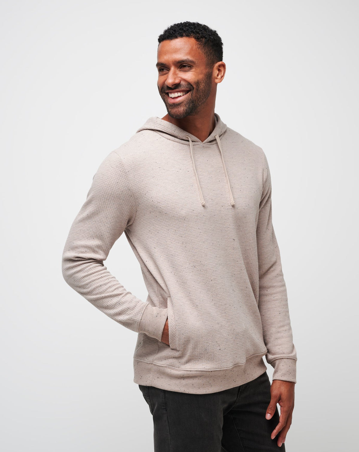 TravisMathew | Cloud Waffle Hoodie - Oxford Tan