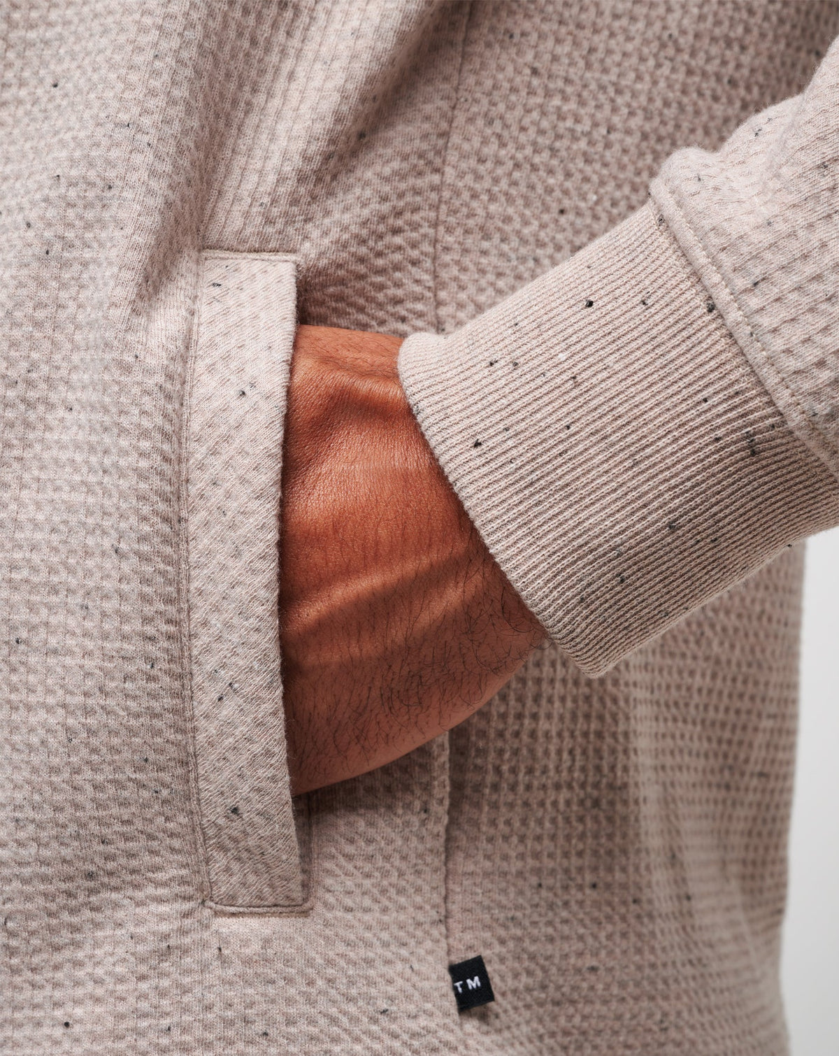 TravisMathew | Cloud Waffle Hoodie - Oxford Tan
