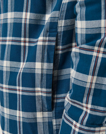 TravisMathew | Cloud Flannel Hooded Button-Up - Titan