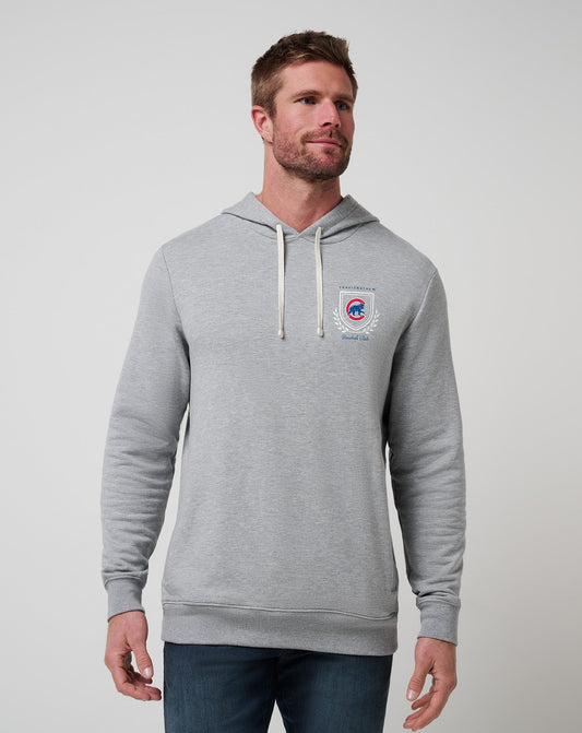 TravisMathew | Chicago Cubs Stadium Hoodie - Heather Grey