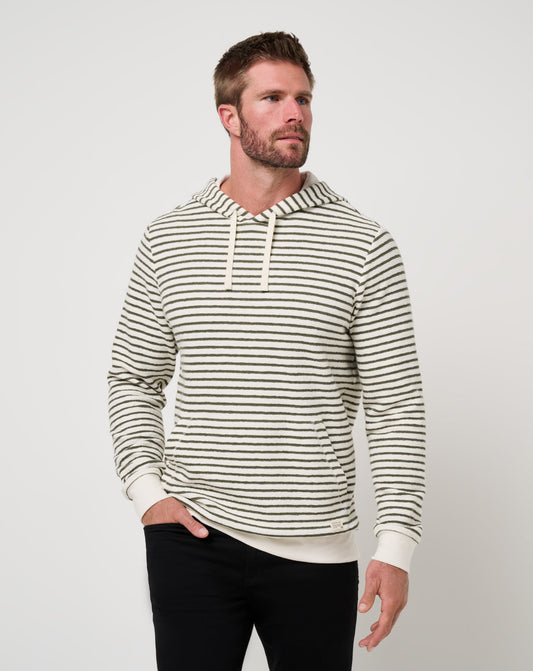 TravisMathew | Shark Warning Hoodie - Dark Olive
